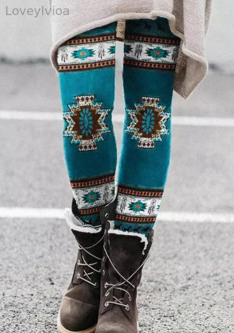 Women's Western AZTEC Leggings