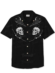 Embroidery】【Mystic Heart X Boozelele】Crow With Moon Printed