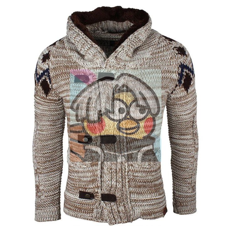 Men's Retro Hooded Sweater Cardigan  allen00（CN）👌🏻allen00（CN）allen00（CN）allen00（CN）22👌🏻