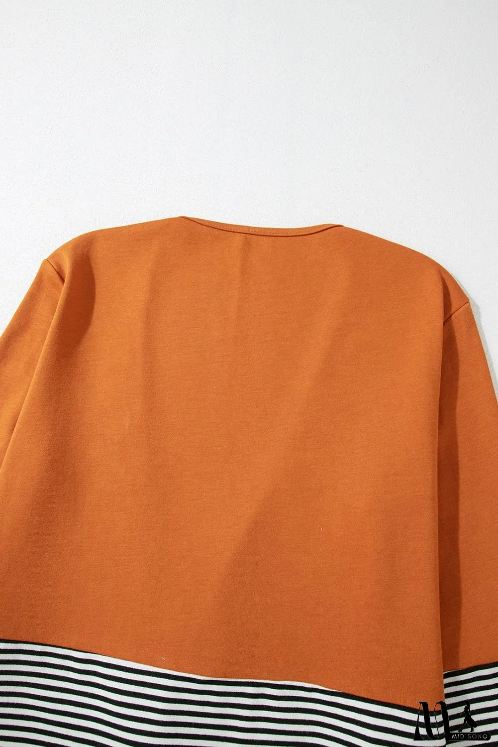 Colorblock Striped Patchwork Open Cardigan