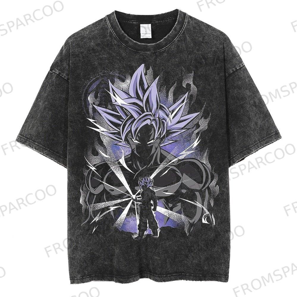 "Goku V2" Vintage Oversized T Shirt