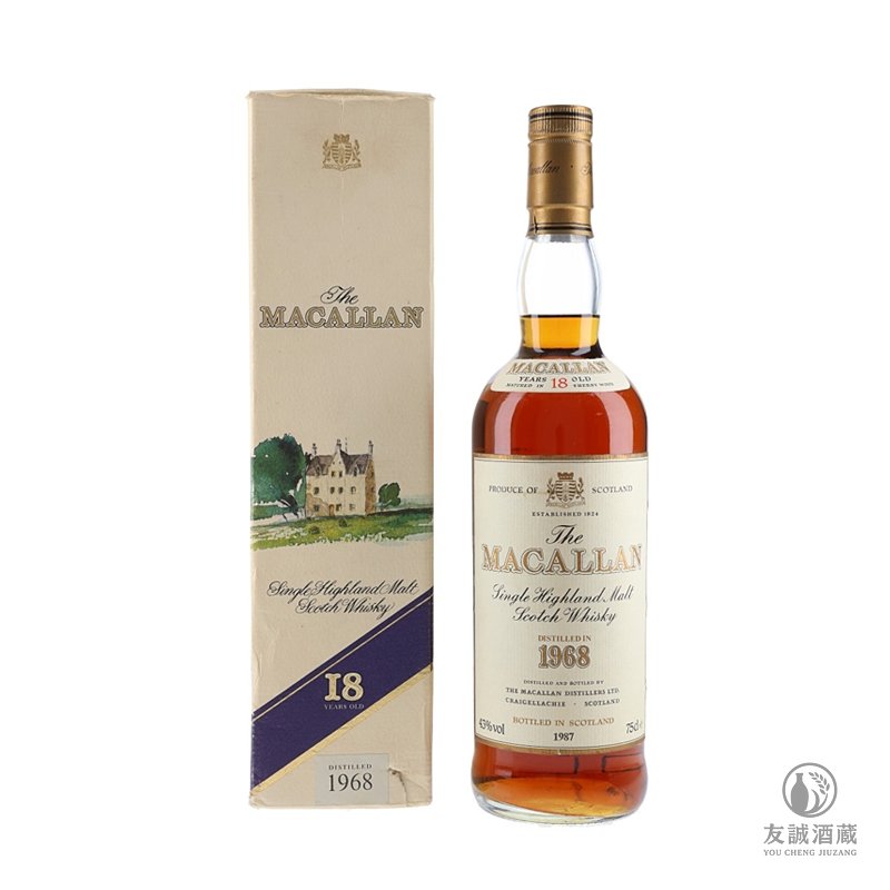 麥卡倫Macallan 1968 Special Selection 18 友誠酒藏