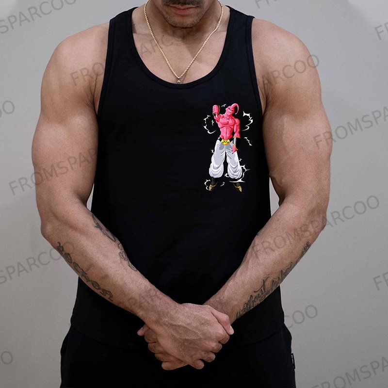 Casual Anime DB Buu Fitness Vest