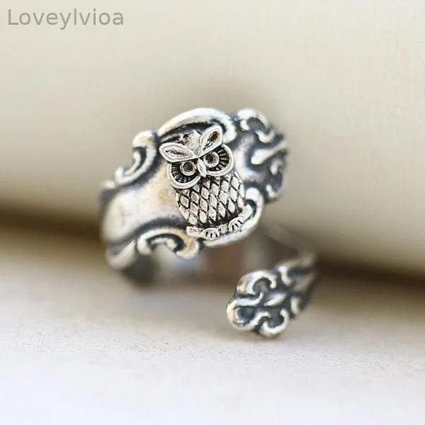 🎁Owl Spoon Ring