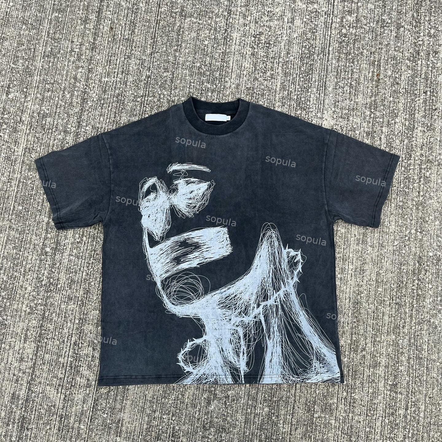 Sopula Thorns Graphic 100% Cotton T-Shirt