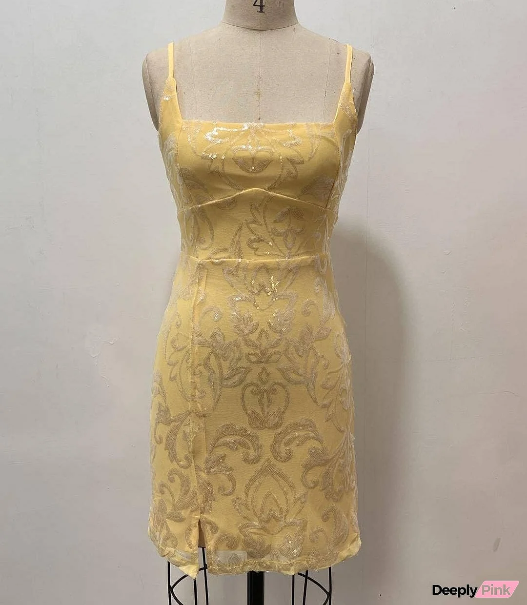 Cami mini party sequined dress