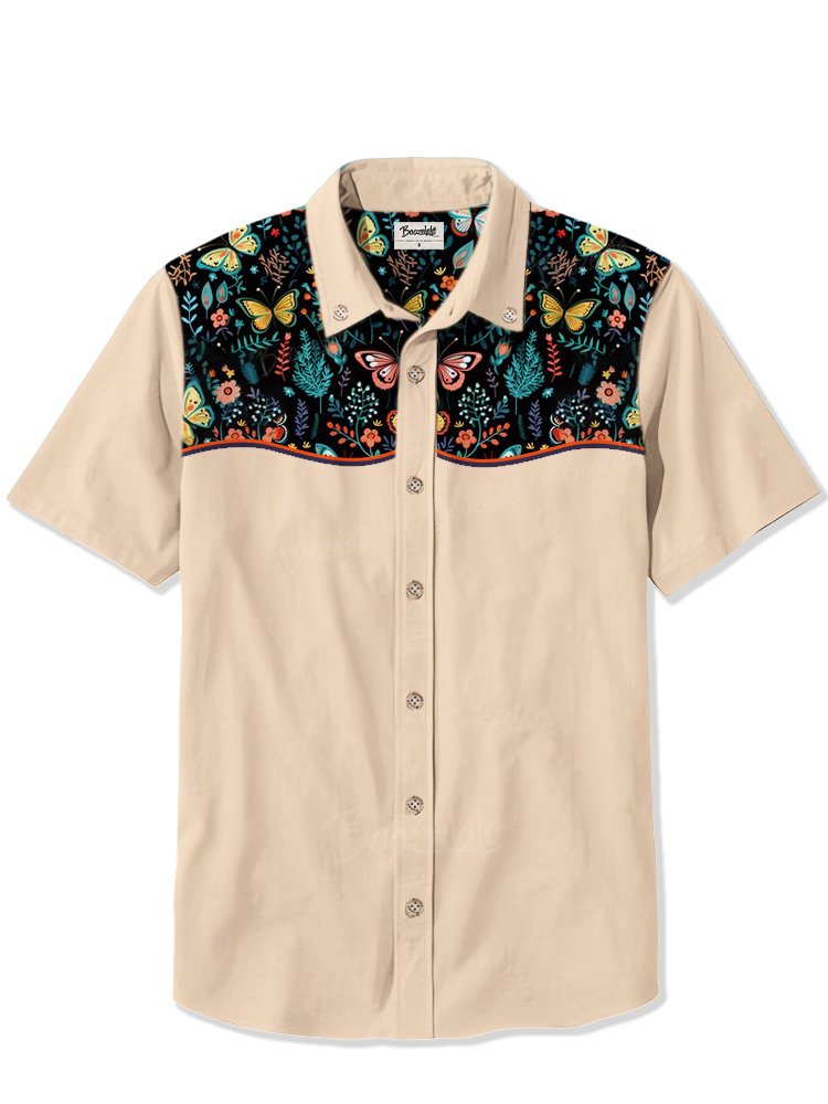 Butterflies - 100% Cotton Shirt