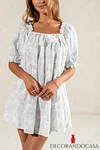 Rowan Floral Babydoll Dress