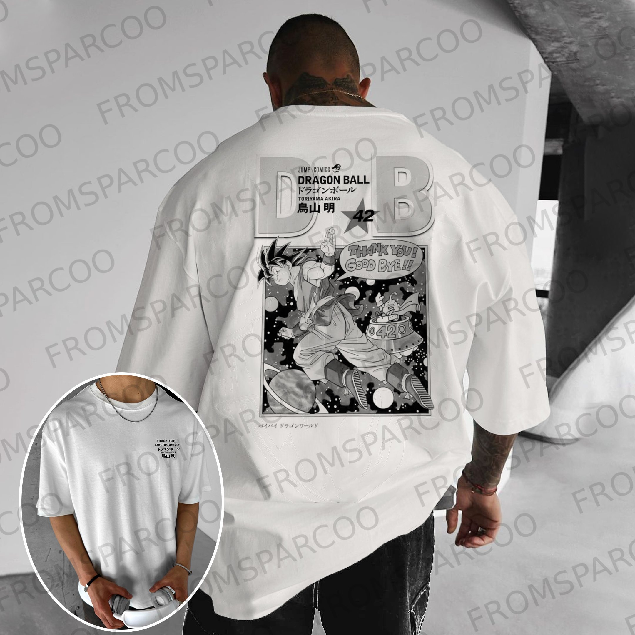 Unisex DB Anime Toriyama Akira Commemorative T-shirt