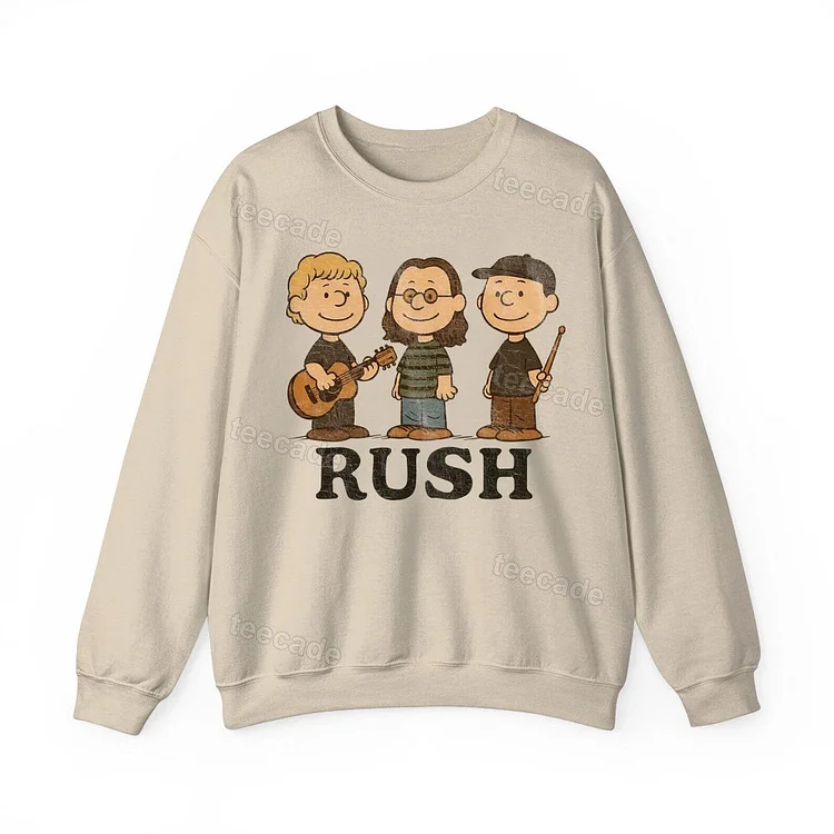 Teecade Teecade RUSH Band Sweatshirt
