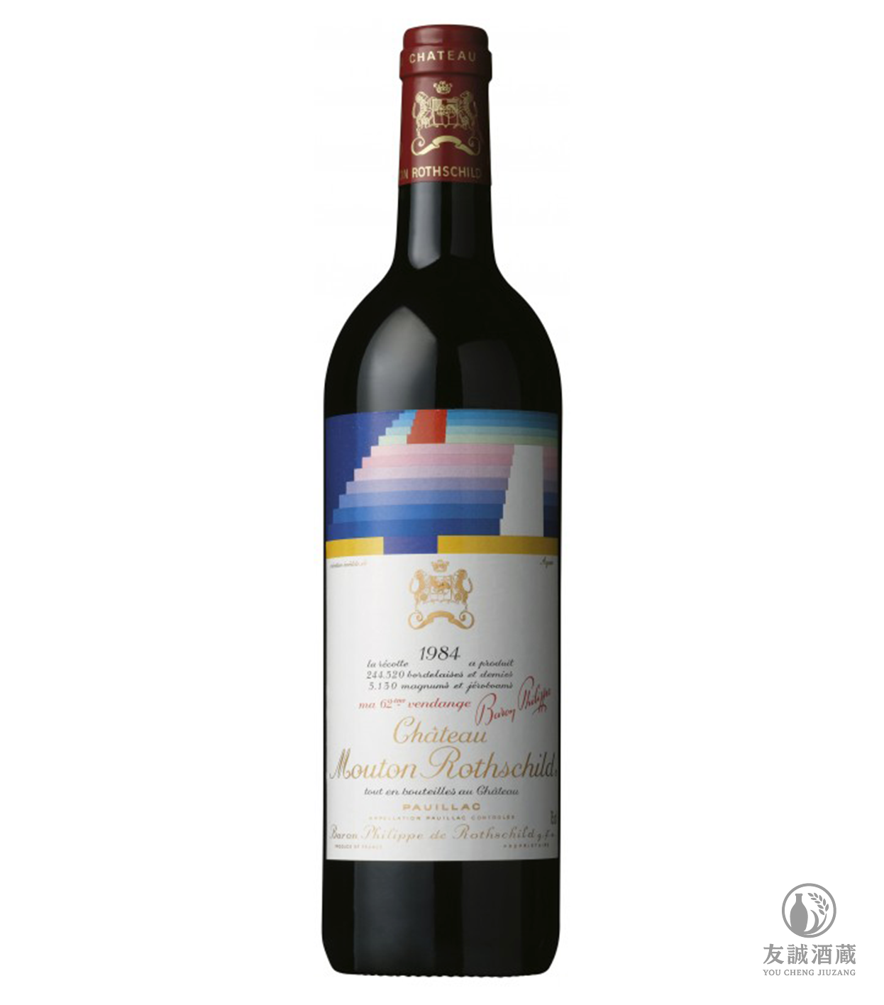  1984Ch&acirc;teau Mouton（木桐/武當） Rothschild 友誠酒藏