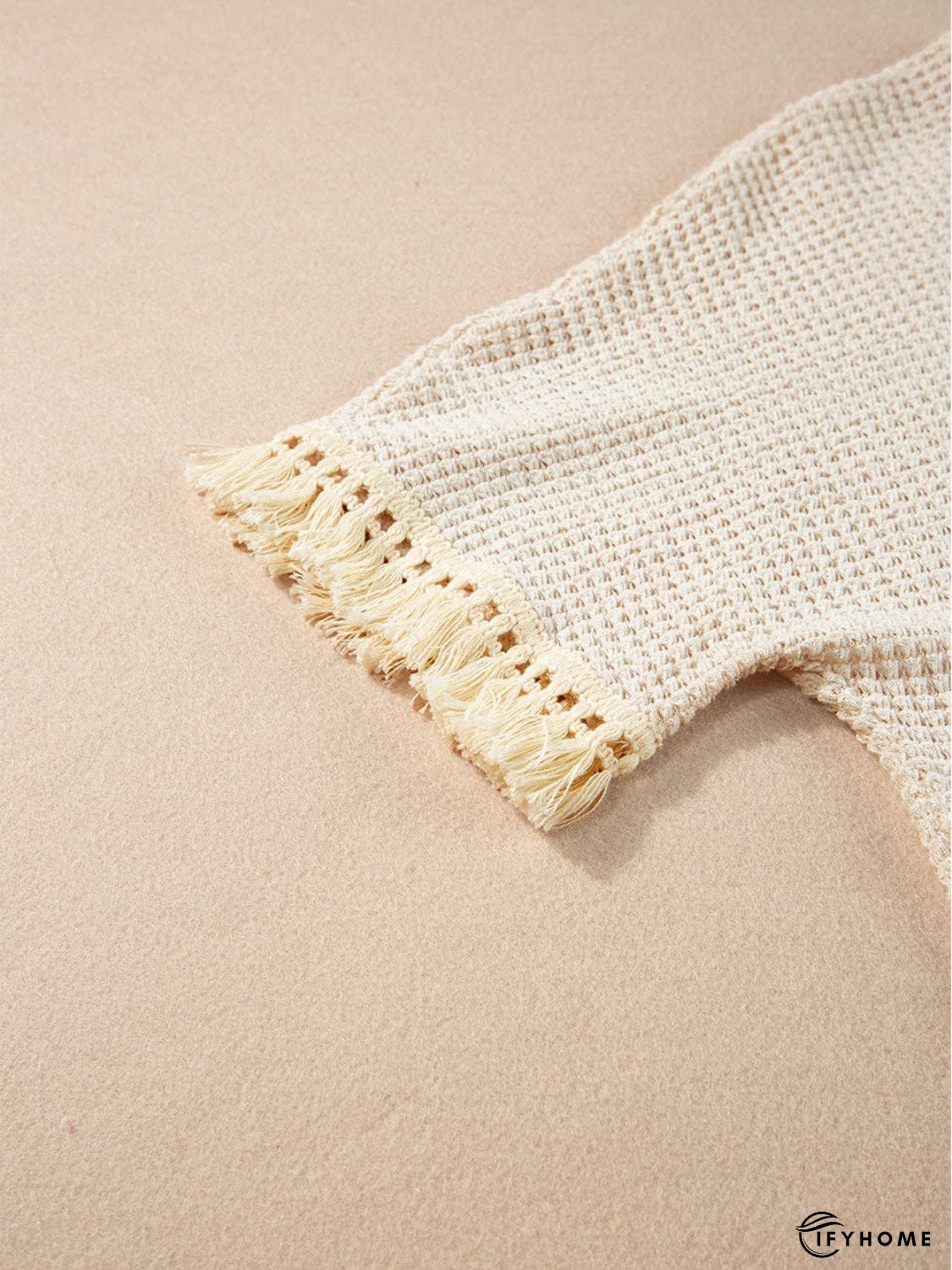 Tassel Round Neck Top and Shorts Set | IFYHOME