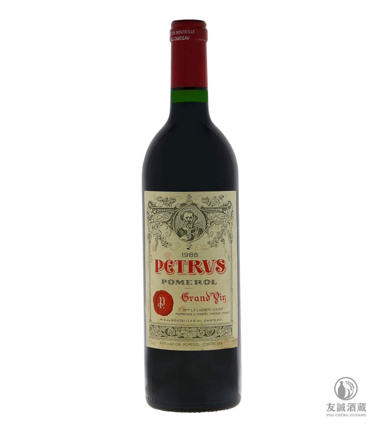 1988年帕圖斯/帕翠紅酒Petrus 友誠酒藏