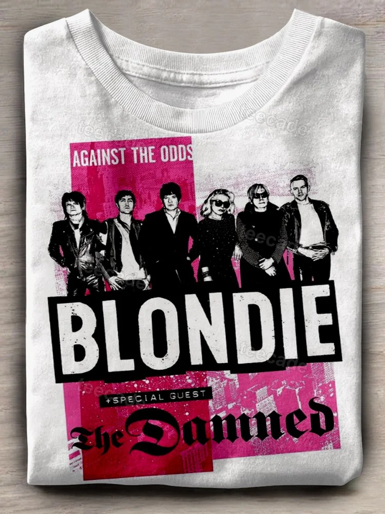 Teecade Blondie Band Member T-shirt