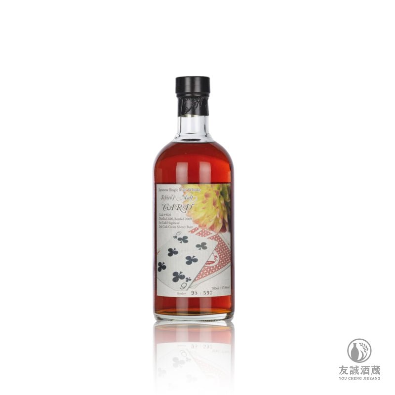 羽生 撲克牌系列 HANYU ICHIRO'S MALT-6 OF CLUBS 友誠酒藏