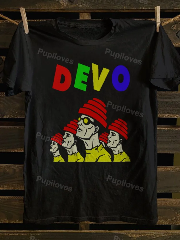 Pupiloves Pupiloves Devo Punk Rock T-shirt