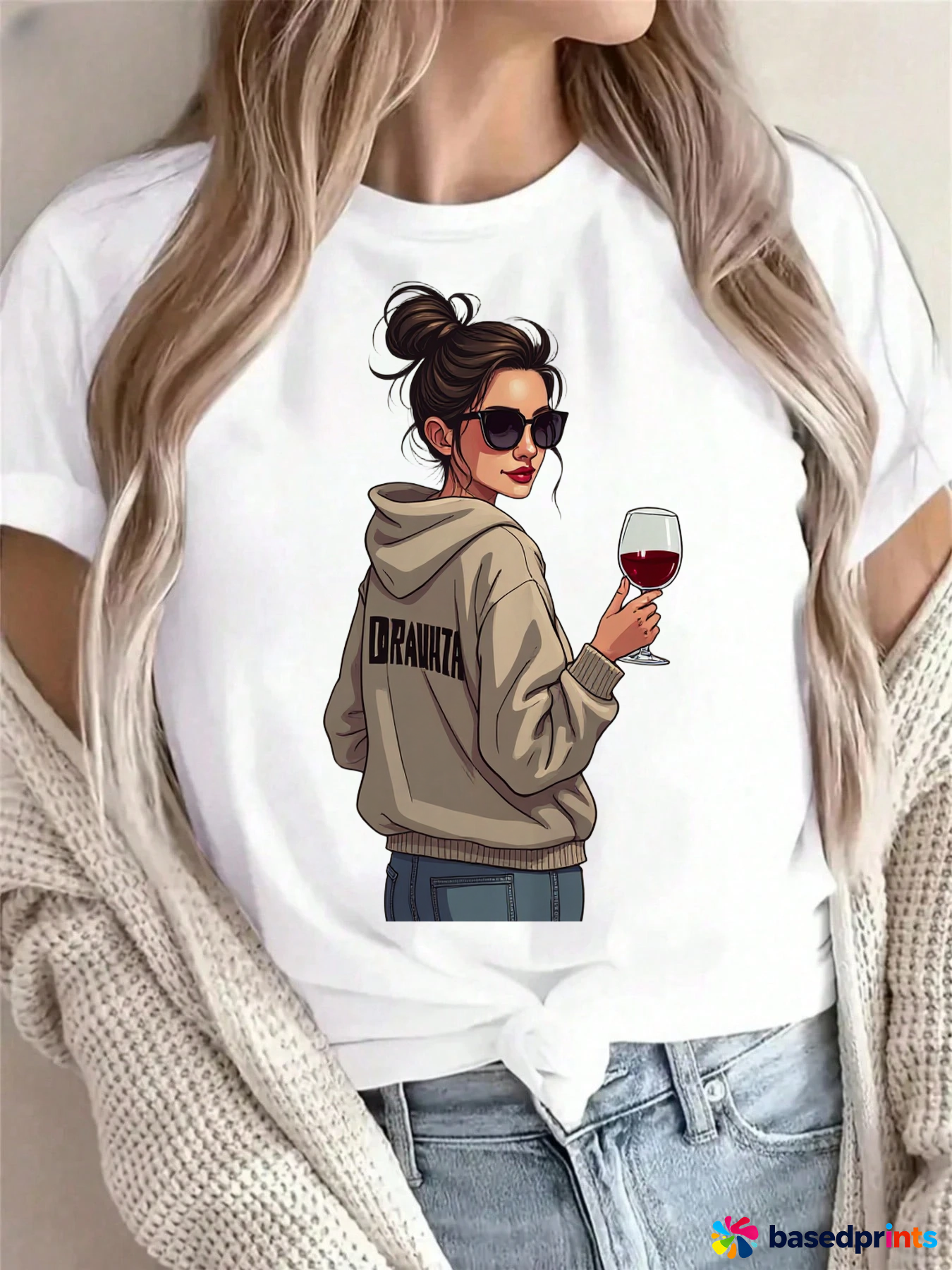 Women Casual Hoodie Sweatshirt Long Sleeve Pullover