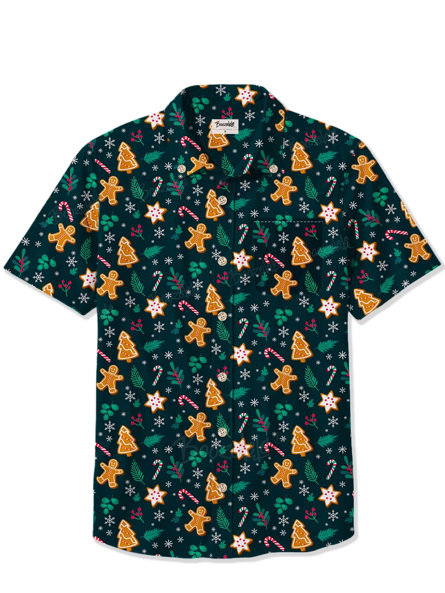 Christmas Gingerbread Man - 100% Cotton Shirt
