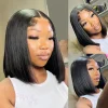 Brazilian Black Straight Hair BOB Wigs Lady Wig