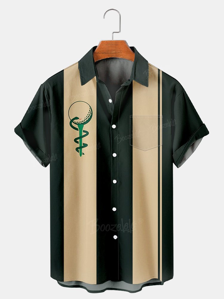Snake Golf 100% Cotton Shirt