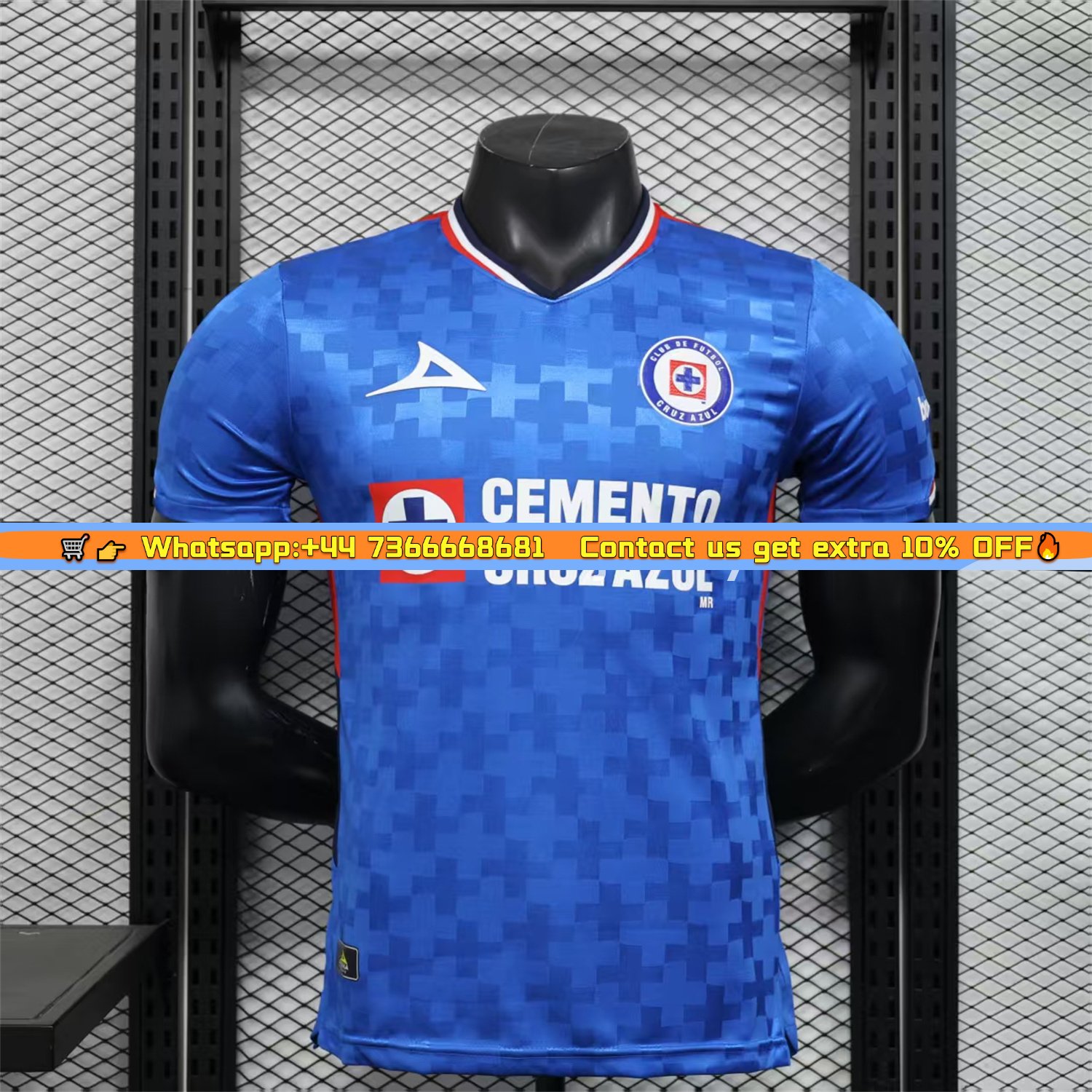 Cruz Azul 25-26 Home Jersey - Player Version