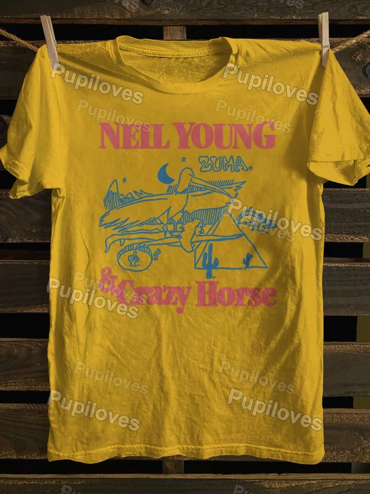 PONO MUSIC Neil Young Tシャツ PONO MUSIC Neil Young Tシャツ