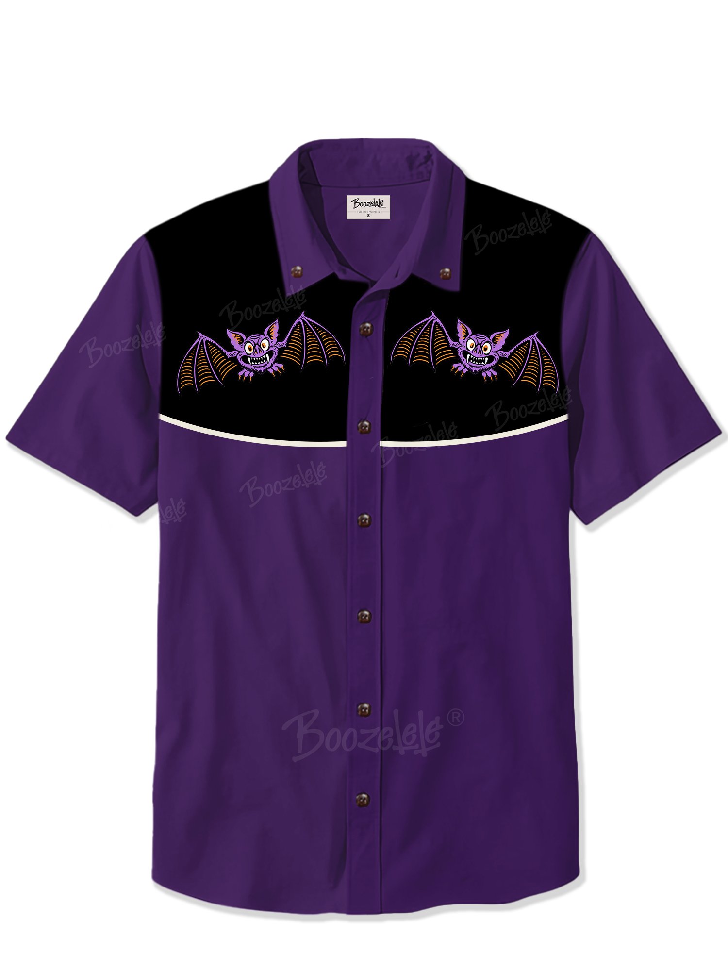 【Nyawart Design X Boozelele】Bat - 100% Cotton Shirt