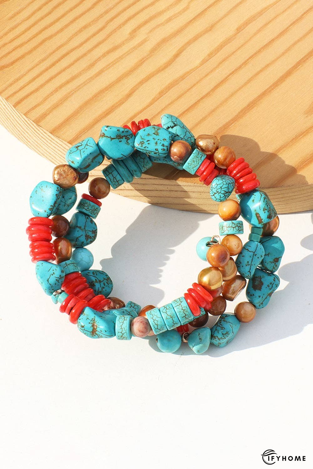 Layered Turquoise Bracelet | IFYHOME