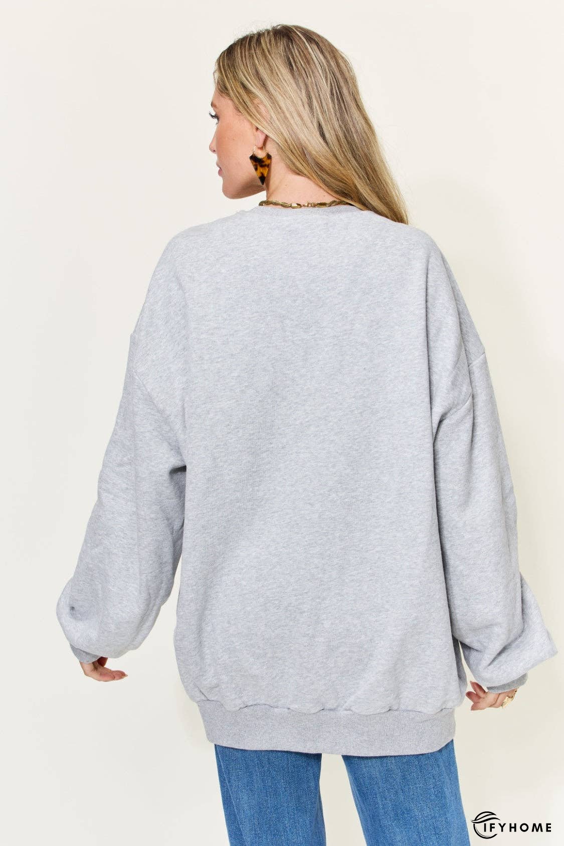 Simply Love Full Size Graphic Long Sleeve Sweatshirt | IFYHOME