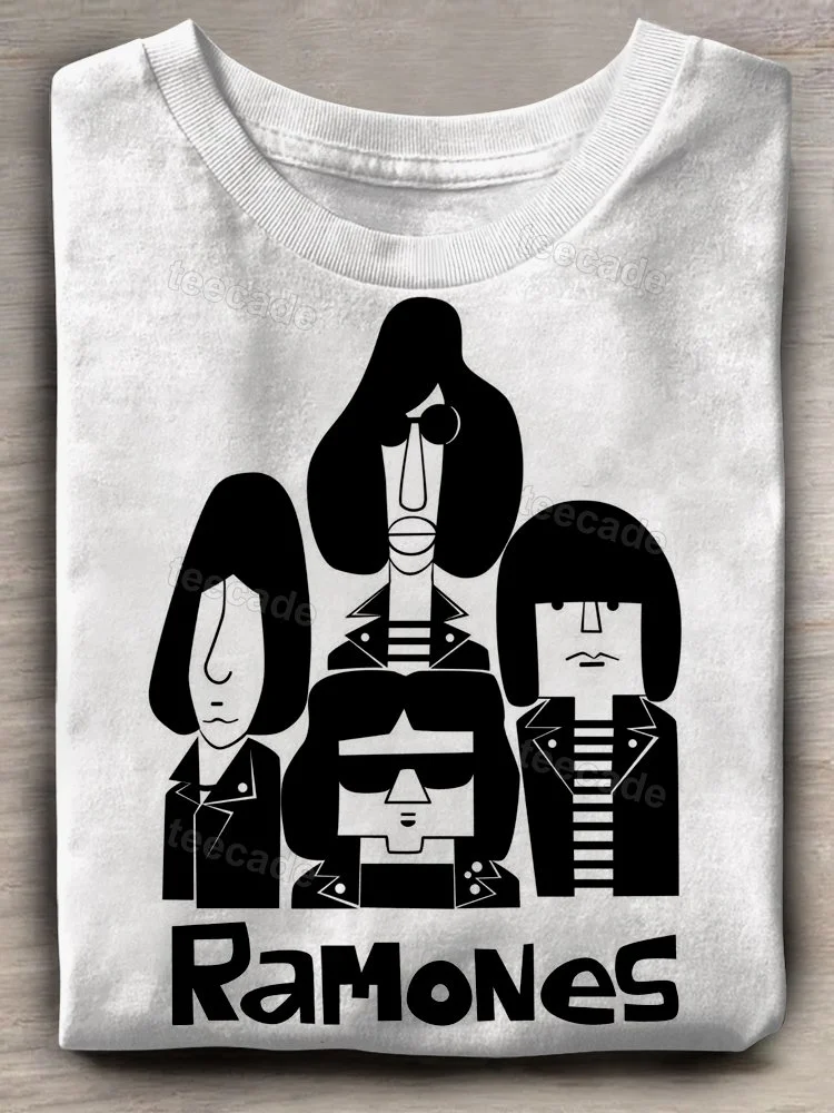 Teecade Teecade Ramones Band T-shirt