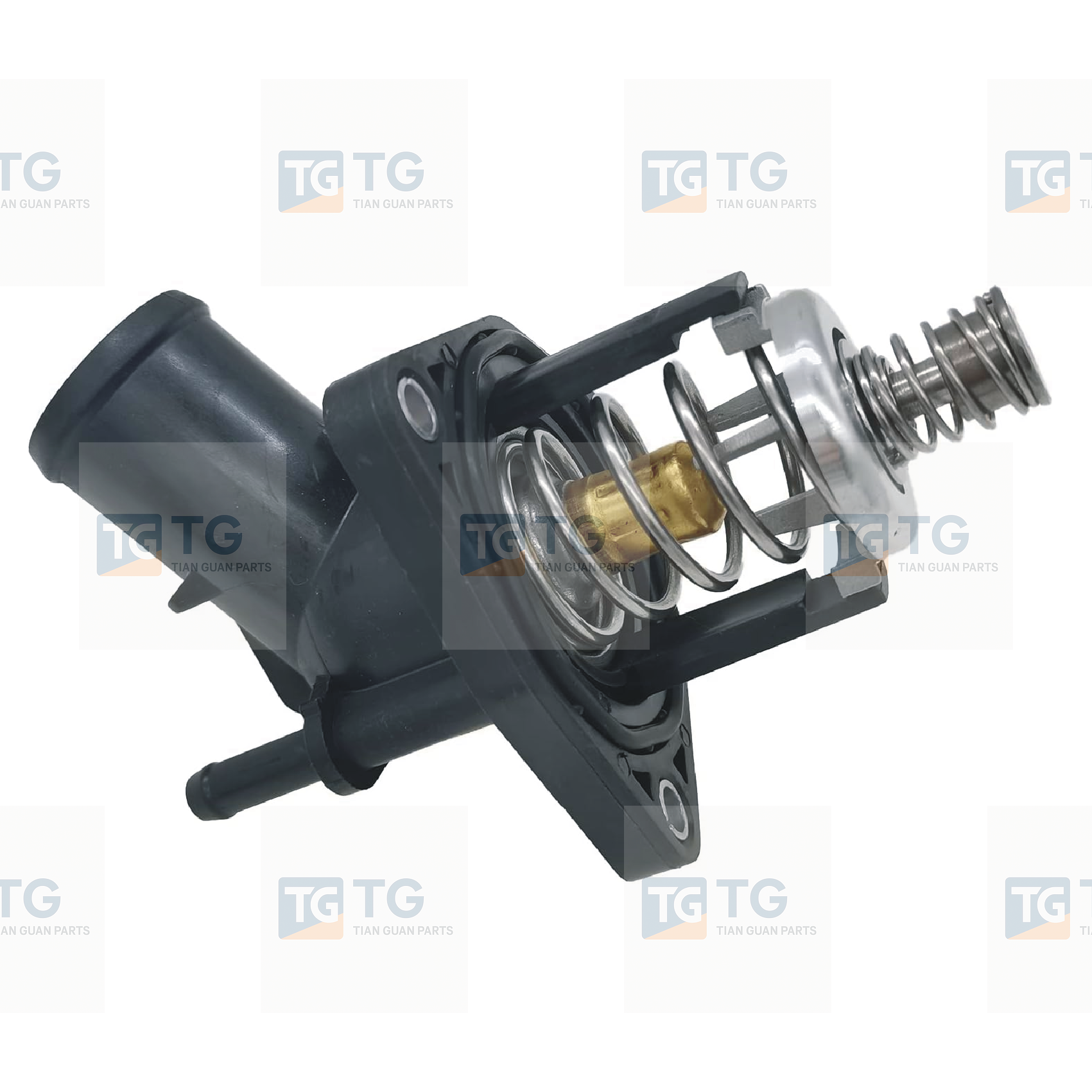 Engine Coolant Thermostat Housing Assembly 15-11125  Compatible with Chevy Silverado 1500  Suburban, Tahoe GMC Sierra 1500 Cadillac Escalade 12674639