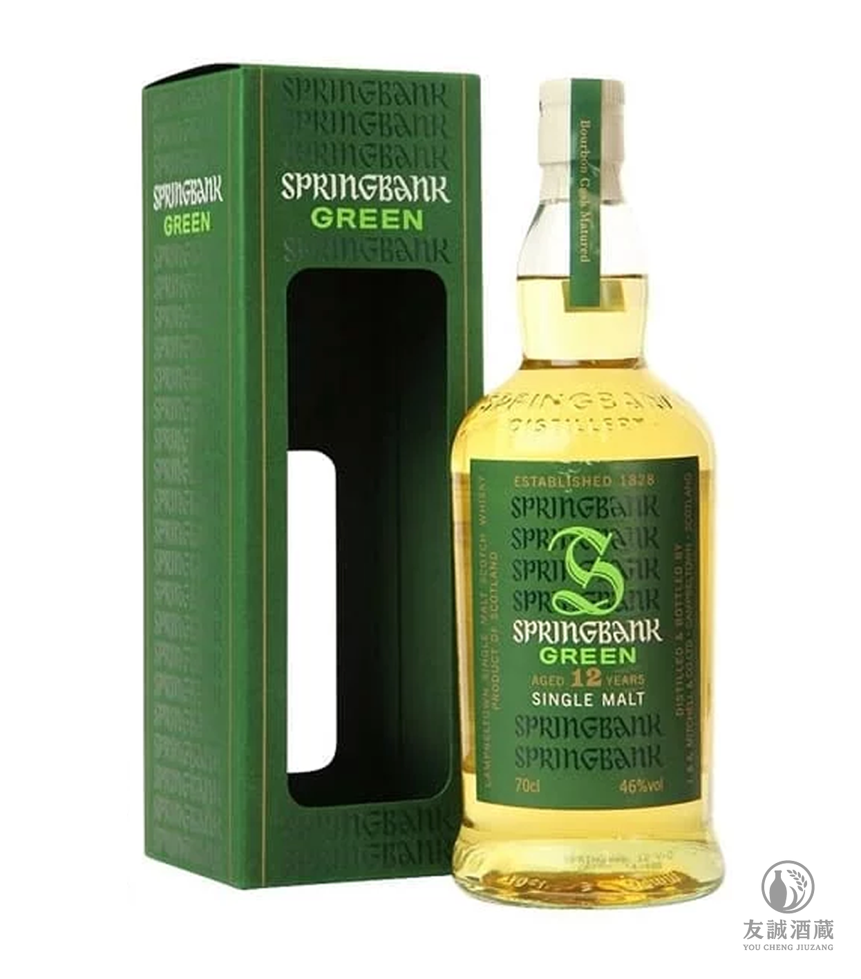 雲頂 12年 綠標(GREEN) Springbank 友誠酒藏