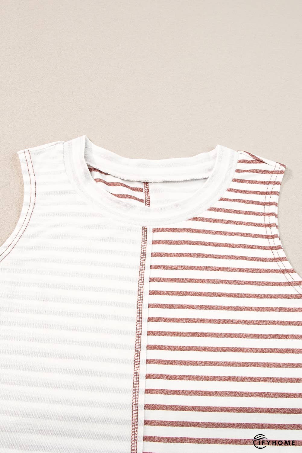 Colorblock Loose Tank Top | IFYHOME