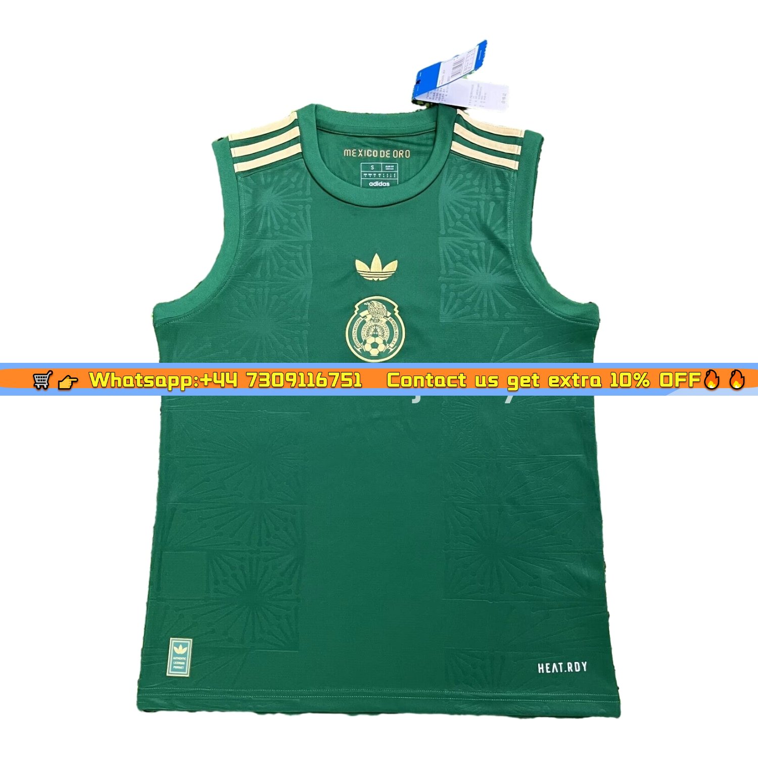 Mexico 2025 Gold Cup Green Special Edition Vest