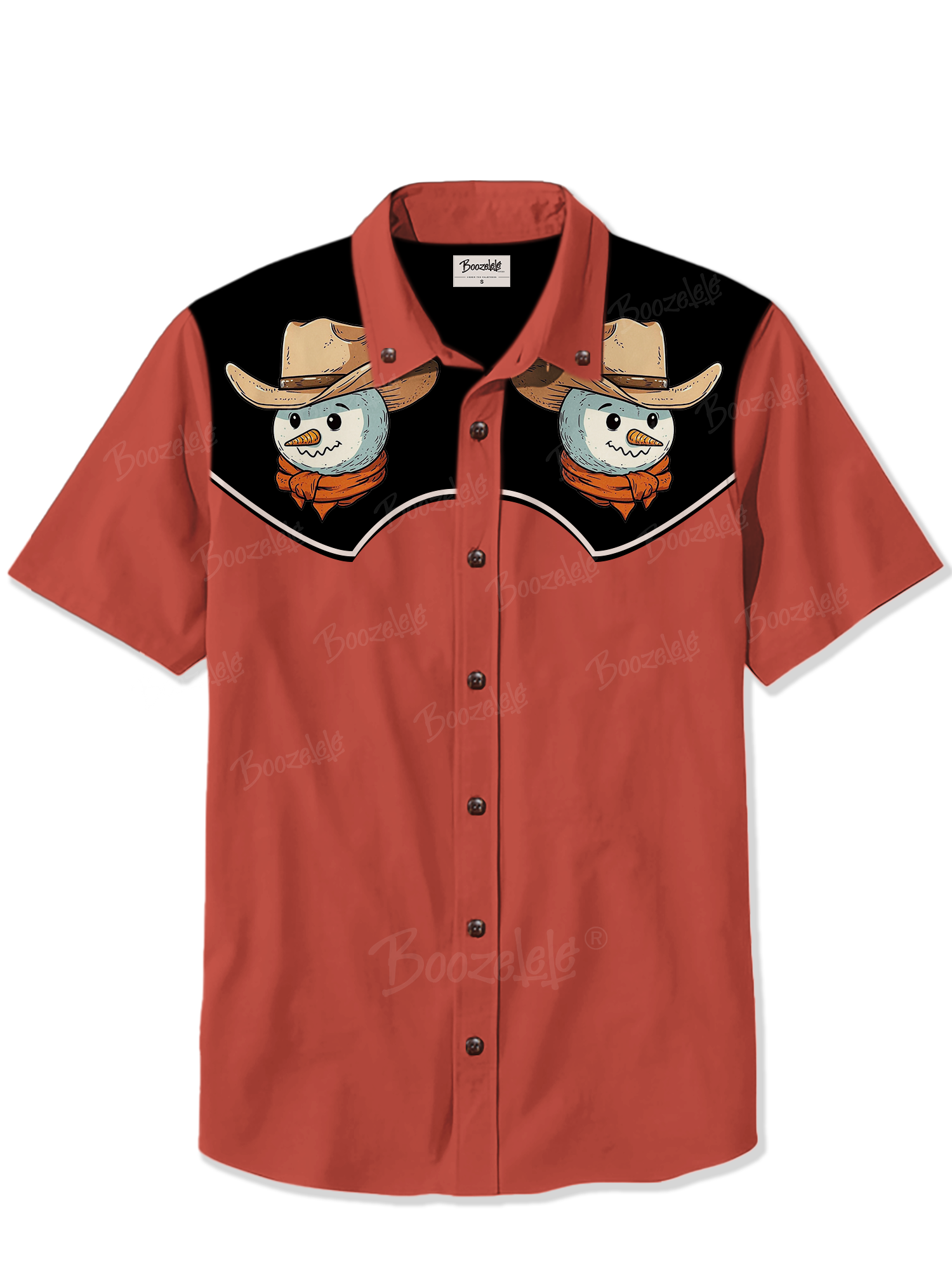 West Snowman Christmas - 100% Cotton Shirt