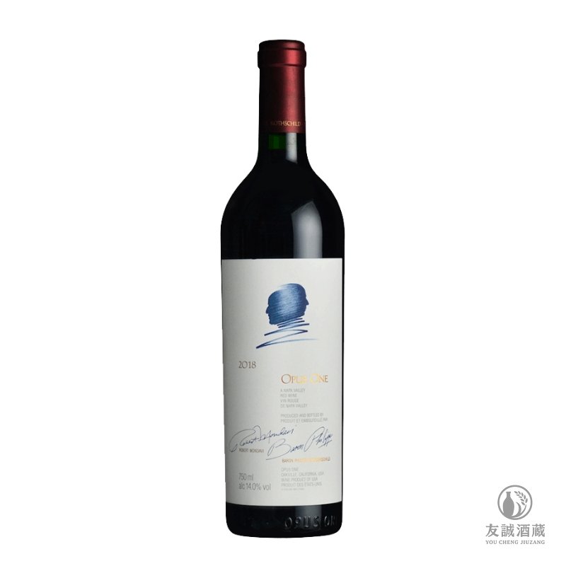 2018年作品一號Opus One 紅葡萄酒 友誠酒藏