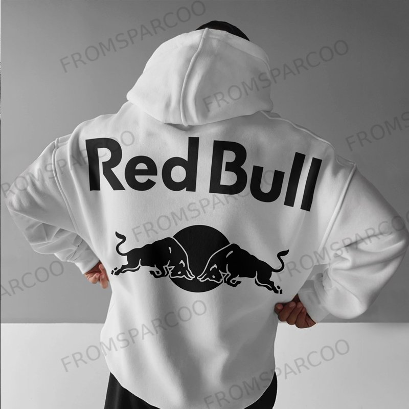 Oversized Red Bull Hoodie