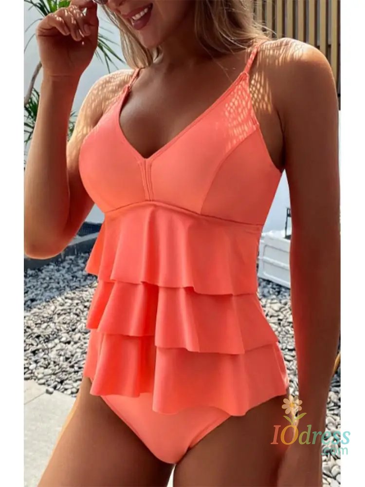 IO Dress High Waist Bikini Sets Swimsuit Women Beachwear Swim Summer Swimwear Bathing Suit Two Pieces Swimsuits Womens Tankinis