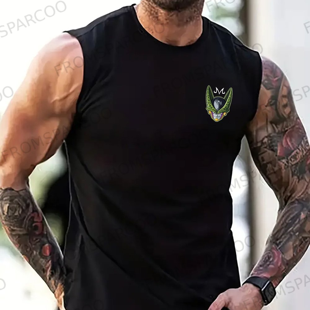 Villains Cartoon Printed Tank Top