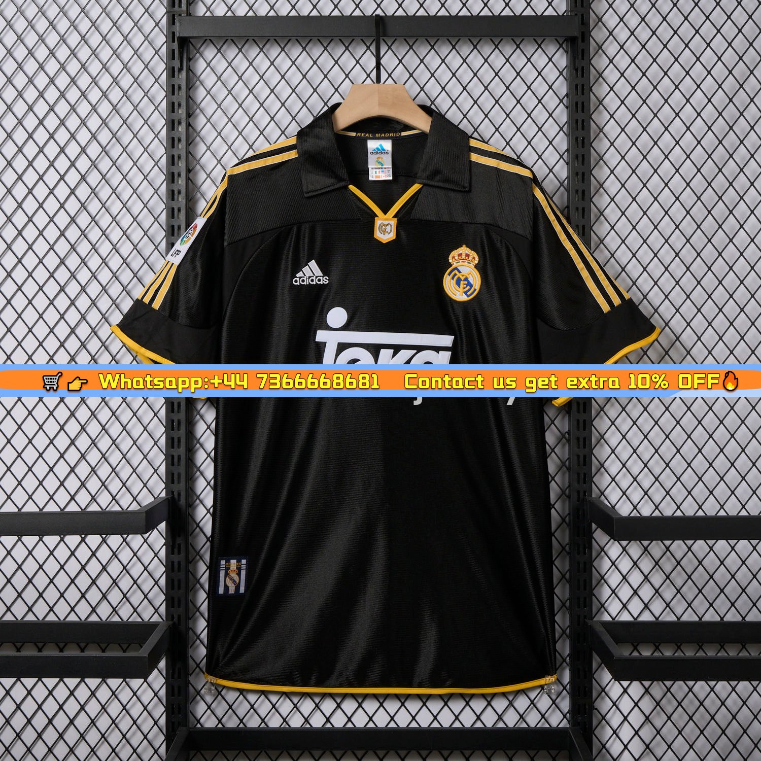 Retro Real Madrid 1999-01 Away Jersey