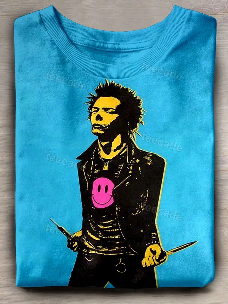 Teecade Sex Pistols Band Art Print T-shirt
