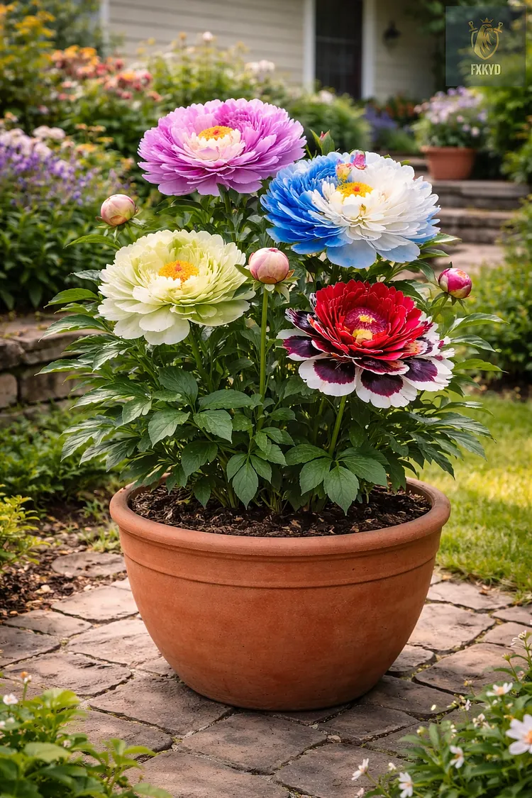 🔥 💎Bulbes de pivoines doubles – Floraison abondante et luxuriante année après année 🌸