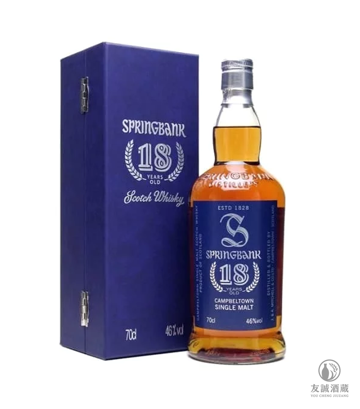 雲頂 Springbank 18年舊版威士忌 友誠酒藏