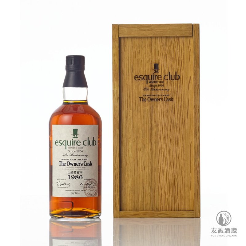 Yamazaki山崎 1986單桶 友誠酒藏