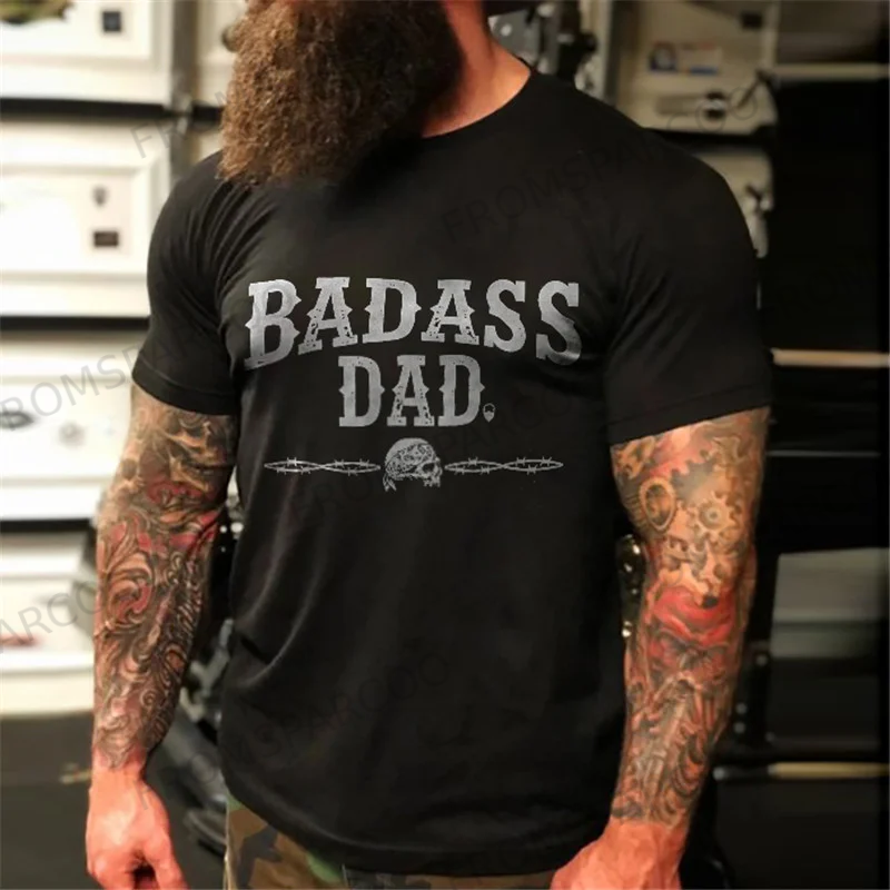 Badass Dad Men's T-shirt