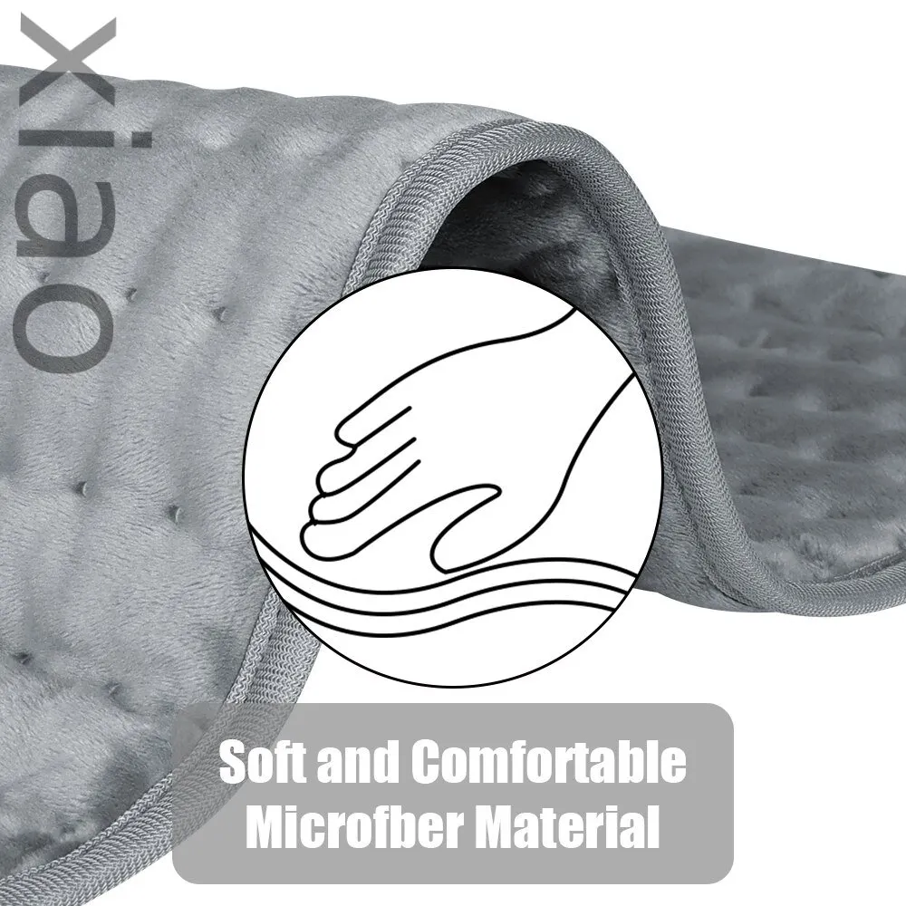 Electric-blanket-Electric Heating Pad Shoulder Neck Back Spine Leg Pain Relief Timed Physiotherapy Winter Warmer Heat Controller Blankets 30x60cm-Electric-blanket