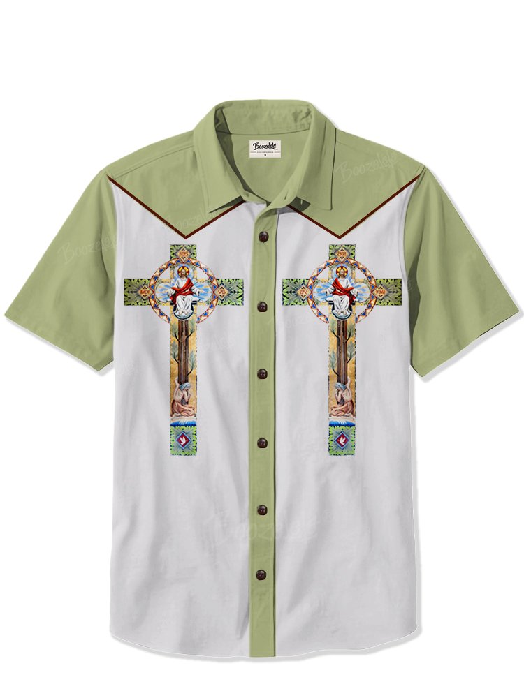 Easter Jesus Cross - 100% Cotton Shirt
