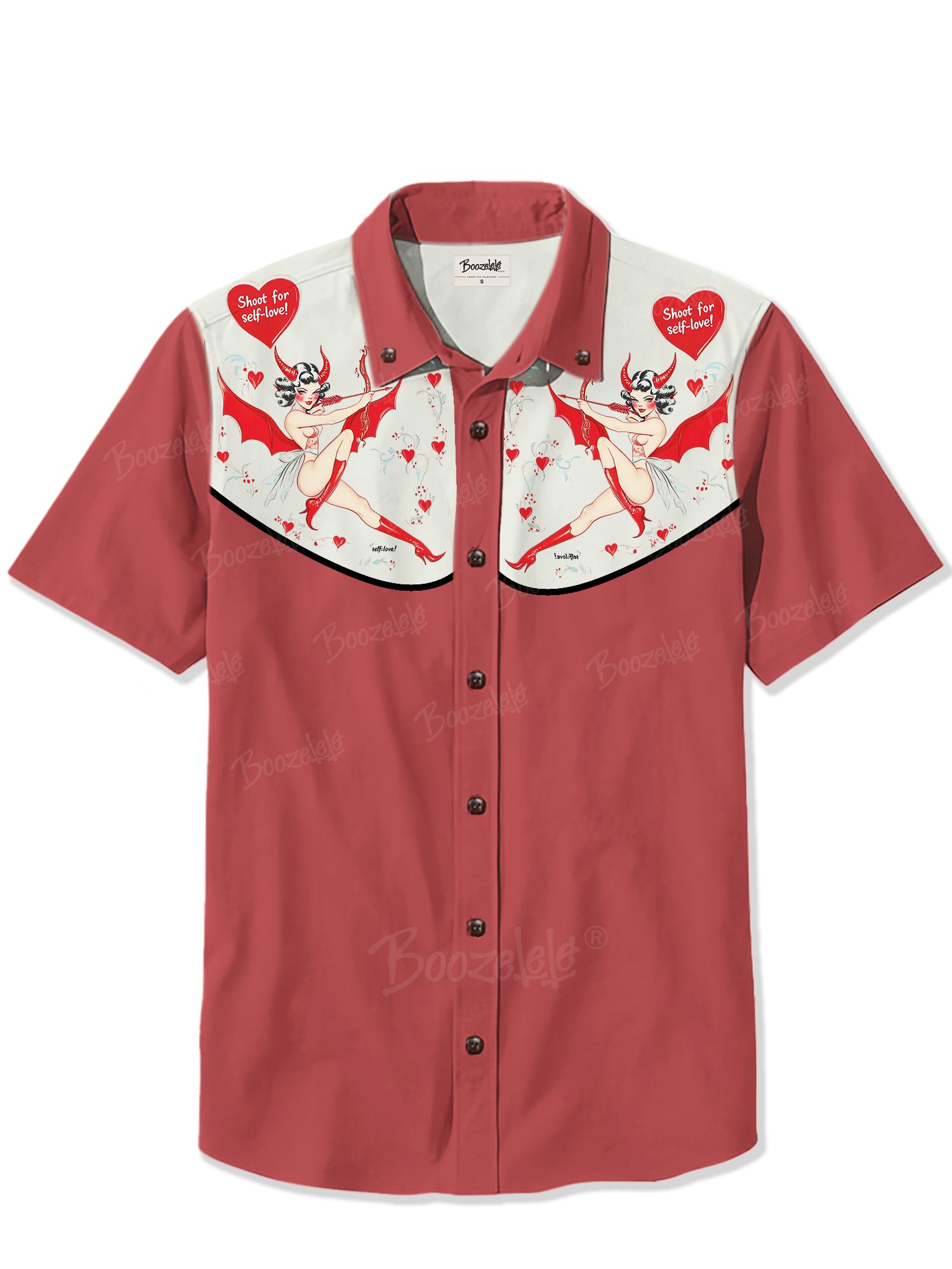 Retro Devil Sexy Beauty- 100% Cotton Shirt