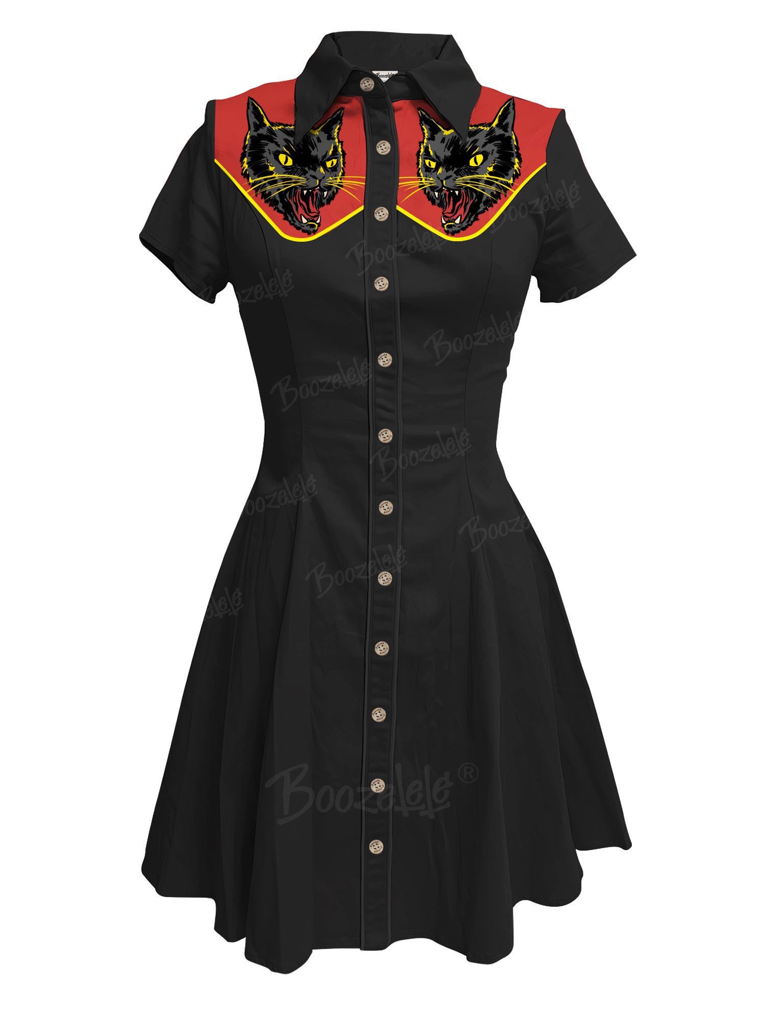 【Liu Hongfei X Boozelele】Cat- 100% Cotton Dress