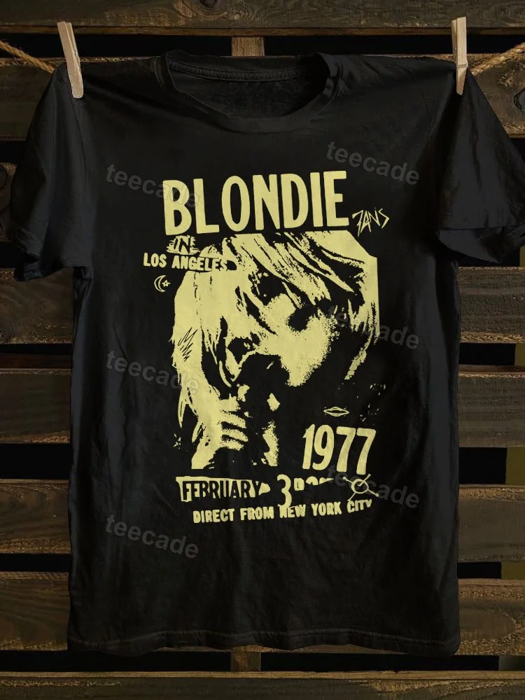 Teecade Teecade Blondie 1977 T-shirt